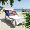 Chris Griffin Print Beach Towel, Large Soft Quick Dry Towel for Beach Camping Swimming