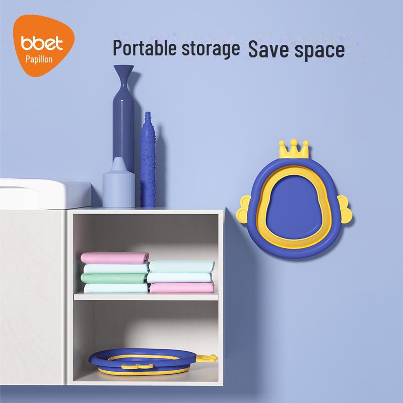 Folding Portable Baby Wash Basin - Ideal for Newborns & Kids