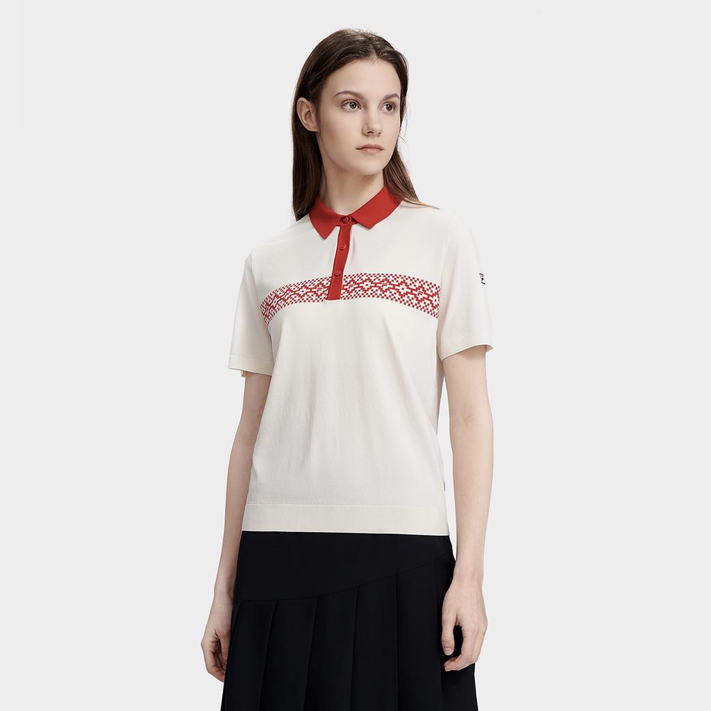 Новый трикотаж FILA Женский Легендарный красный F11W321404FRD
