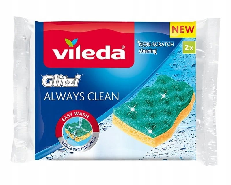 Vileda kitchen sponge for washing dishes 2 pcs