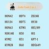 Lishi Инструмент 2 в 1 VAC102 WT47T YH35 YH35R-MAG YM15 YM23 YM28 YM30 ZD30 DAT12R HU71 K5 HU127T SX9 HON77 HU136 Инструменты для слесарей