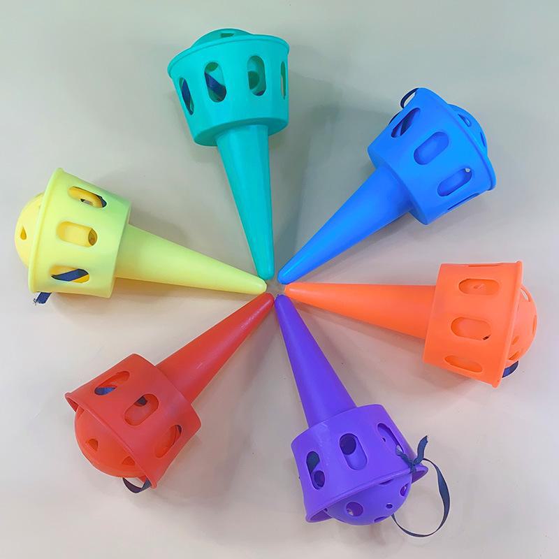 «Эластичные сенсорные мячи для детского сада»: Раннее развитие: метание и ловля игрушек для игры родителей и детей.