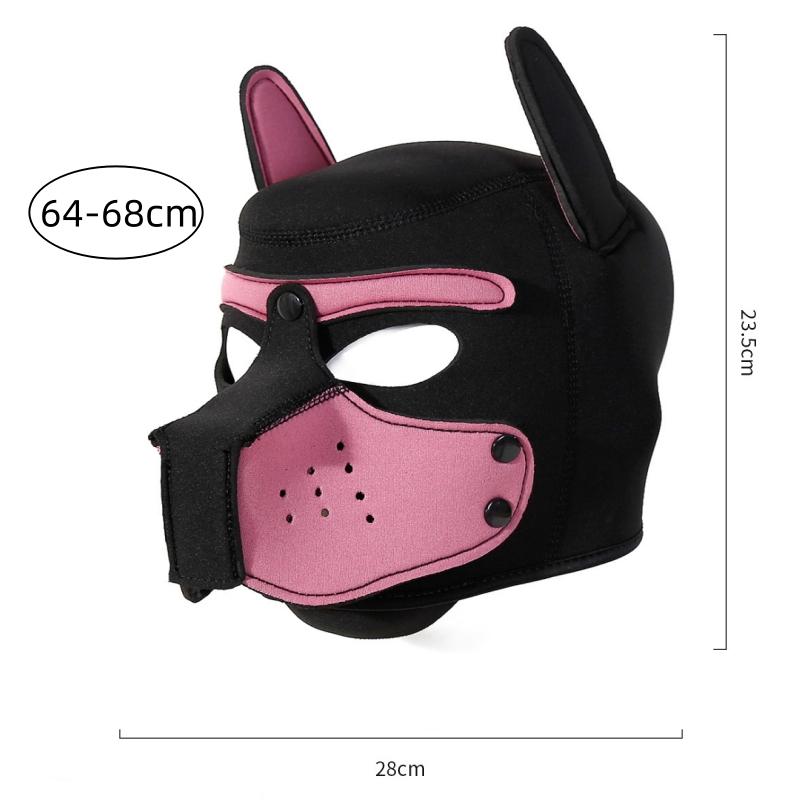 Новые сексуальные аксессуары маска для собаки щенок косплей экзотические костюмы мягкая резиновая маска на всю голову для пар ролевые игры с животными