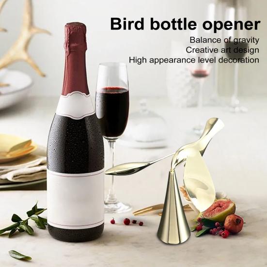 Открывалка для бутылок Tipsy Flying Bird, открывалка для бутылок, скульптурный аксессуар для бара, металлическая открывалка для пива, газировки, сидра для вечеринок, свадеб