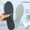 NO.8 1Pair Sport Insoles for Shoes Sweat-Absorbing Breathable Deodorant Insole for Feet Growing Sole Sponge Massage Shoe Inserts Pads