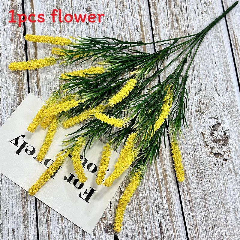 Simulated Bouquet Lavender Artificial Plastic Artificial Flower For Decor Indoor