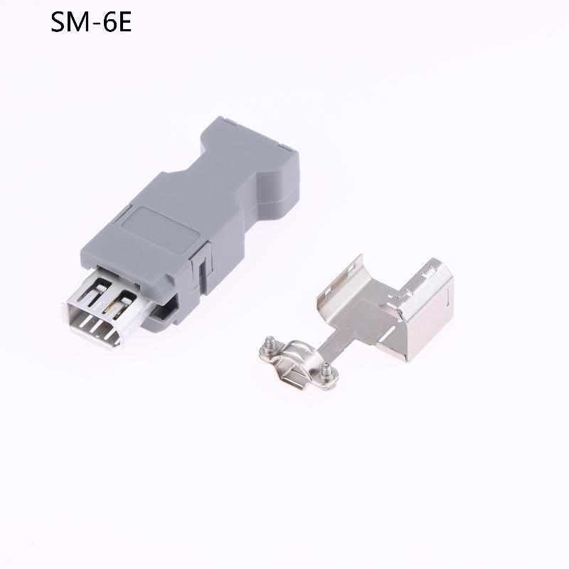 SM-6/10/14/20/26/50P/6E Pin Soldering Connector MDR/SCSI 1394 Encoder Servo Drive Plug - Various Sizes Available