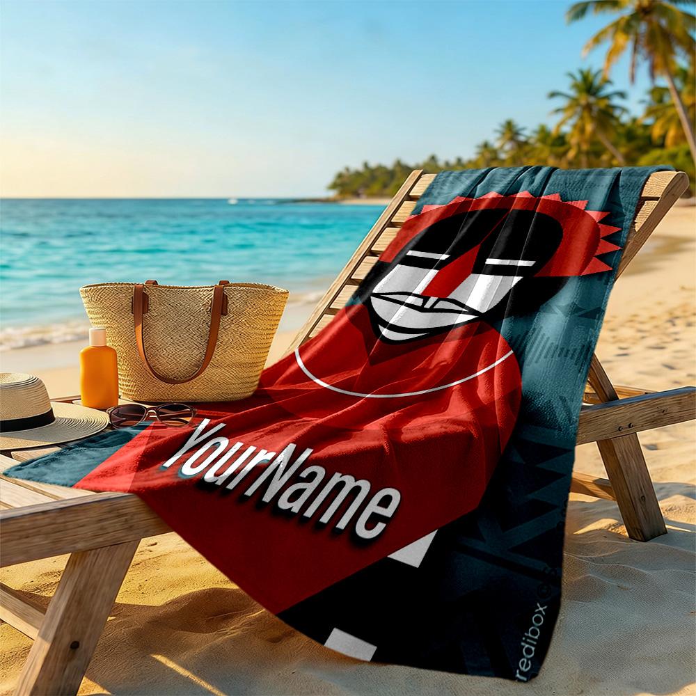 Incredibox Customized Name Beach Towel Super Soft Microfiber Quickdry Fabric