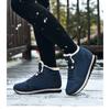 Men Boots Waterproof Winter Boots Men Lightweight Hight Top Leather Shoes Plus 48 No Slip Warm Snow Boots Plush Women Footwear