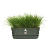 ELHO Oval Planter GREENVILLE - Ø49 X 19.8 X 18.4 Cm - Recycled Plastic - Frost-resistant - Leaf Green