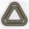 Silicone Triangle Weight Ring Silicone Dumbbell Gym Training Fat Loss Shaping Equipment Yoga Assistant Exercise