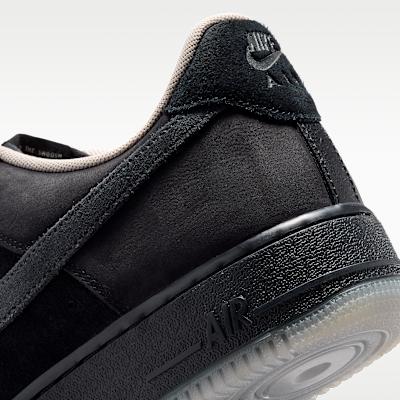 Nike Air Force 1 07 'Черный Темно-Дымчато-Серый'