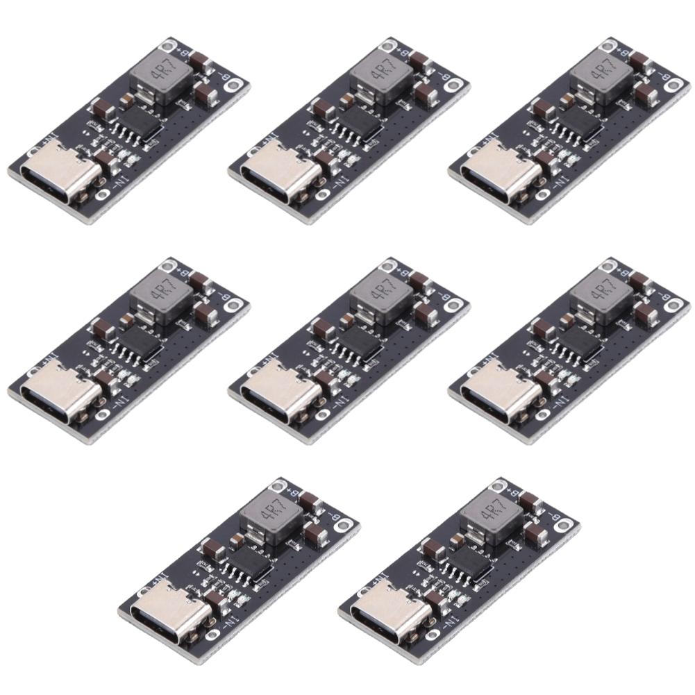 1-10PCS Type C USB Input High Current 3A Polymer Ternary Lithium Battery Quick Fast Charging Board IP2312 CC/CV Mode 5V To 4.2V