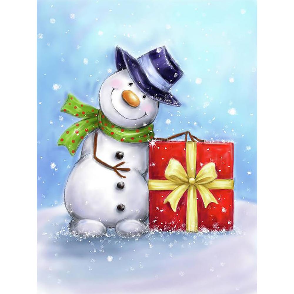 5d алмазная живопись Рождественский медведь шляпа ремесленная полная квадратная Алмазная вышивка крестиком мозаика с изображением животных Рождественская настенная живопись