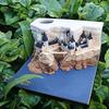 Стильный 3D Блокнот для заметок, 1 шт. 160 листов, Блокнот с резьбой, DIY, Липкие стикеры, Карточки, Поделки, Домик на дереве, Замок, Дракон для