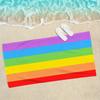 Art Flag Of Gay Rainbow Pride Towel For Beaches Yoga Studios Gyms Hot Springs Swimming Pools And Picnics