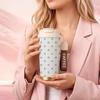 Coffee Mug 532ml Five-point Star Element Lanyard Insulated Cup Heat Proof Travel Cup Gift Cup Leakproof Hand Cup Large Capacity Cup