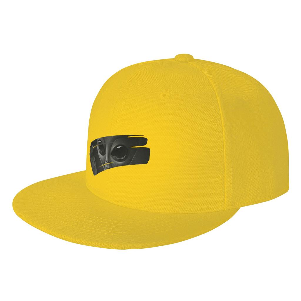 Fashion Alien Flat Brim Sun Hat Unisex Style Sun Visor Ladies