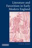 Книга Literature and Favoritism In Early Modern England