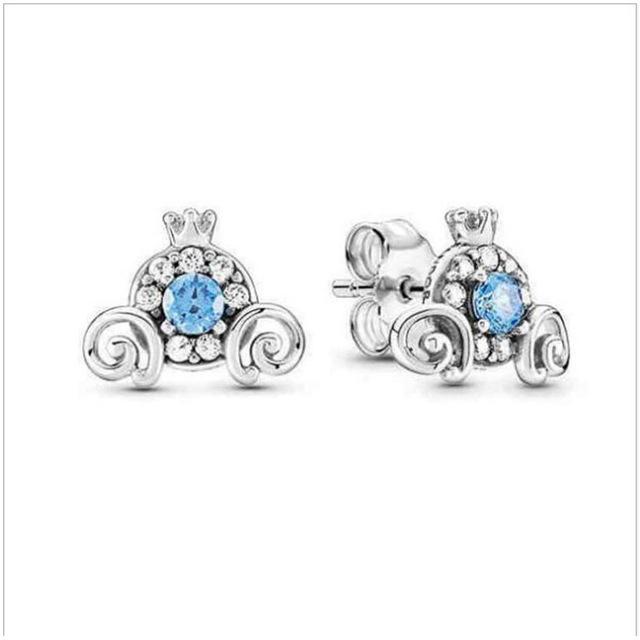 Серьги с блестками из стерлингового серебра S925 для дизайна оригинальных ювелирных изделий Diy