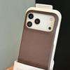 Оригинальный Чехол-Книжка Из Ткани и Кожи Для iPhone 17 Air 16 15 14 Plus 13 12 Pro Max Без Рамок Матовый Ударопрочный Защитный Чехол-Броня