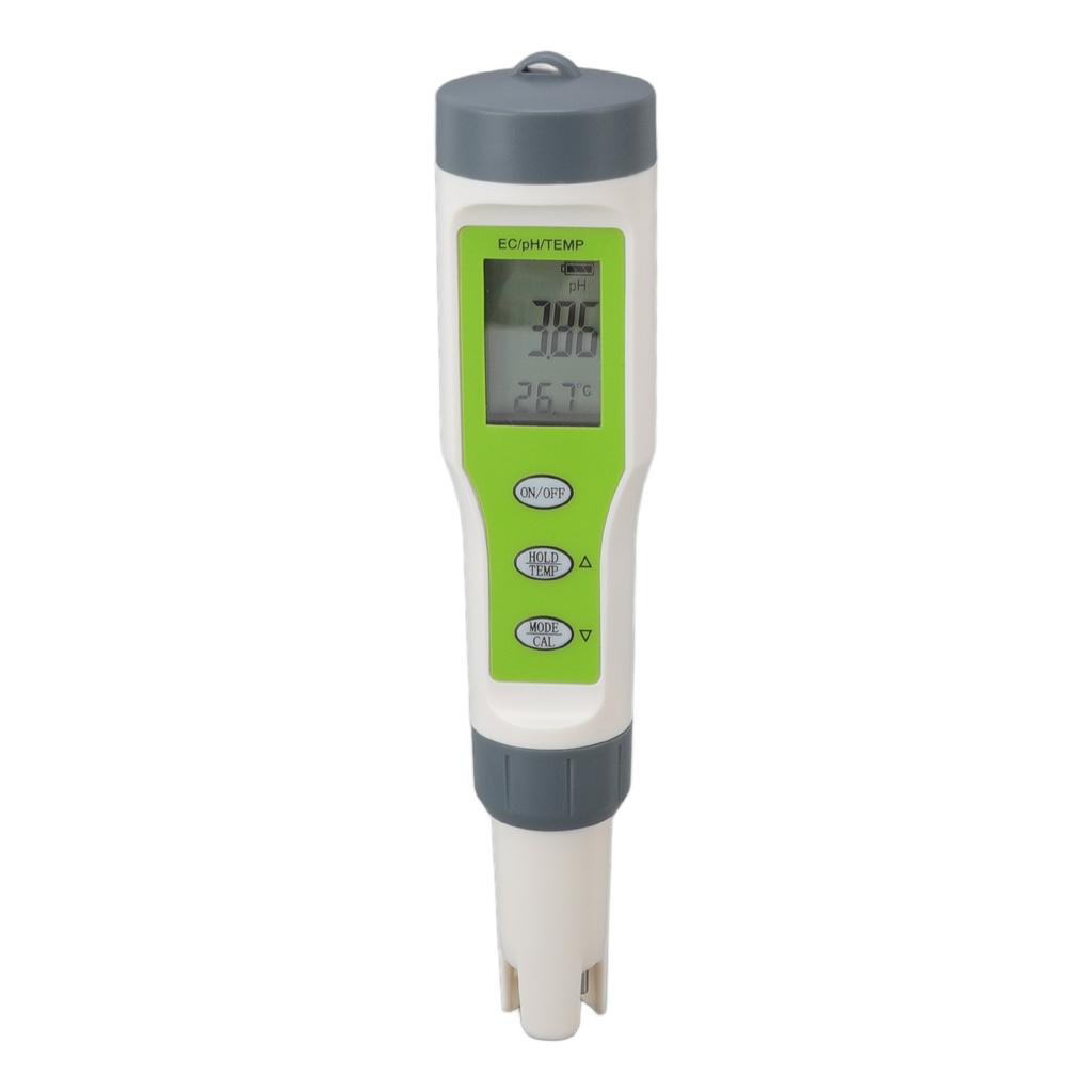 3 в 1 тестер качества воды EC TEMP PH тестер качества воды Высокоточный EC тестер воды цифровой