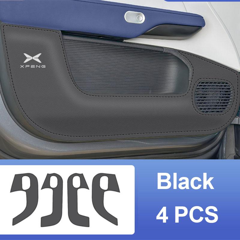 Для Xpeng G6 2024 2025 Автомобильная Дверь Кожаный Анти-Пинающий Коврик Пылезащитный Защитник Пленка на Кромку Наклейки Боковые Авто Аксессуары для Интерьера
