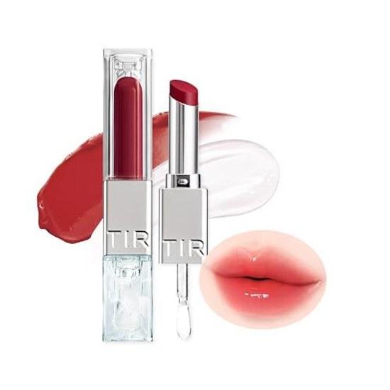 TIRTIR MELTING GLOW ДВОЙНАЯ ПОМАДА ДЛЯ ГУБ (03 НАСТОЯЩЕЕ ЯБЛОКО БАЛЬЗАМ 1,5 г ПУШЕР 1,5 г)