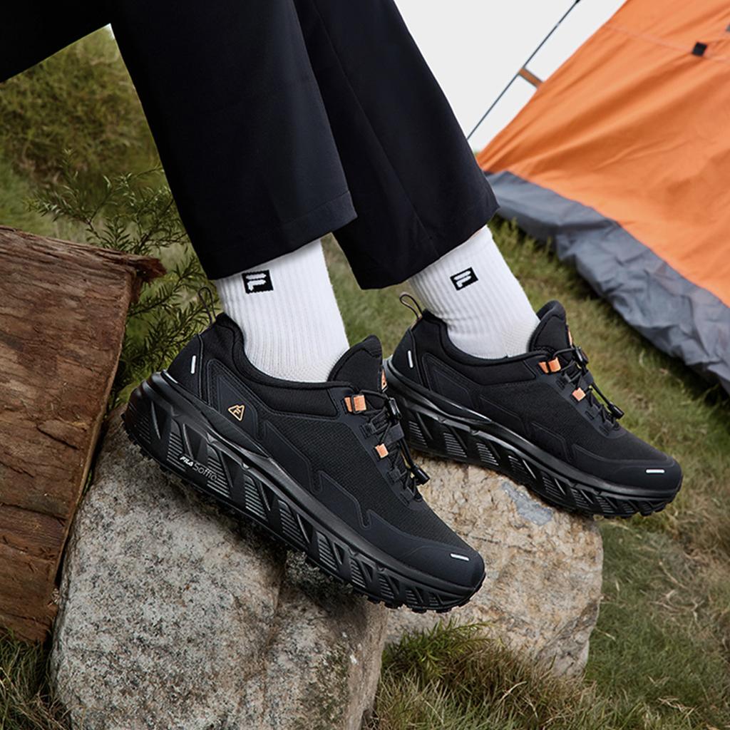 Fila Explorer Sports Function Универсальные Амортизирующие Износостойкие Низкие Кроссовки Женские кроссовки Черные A12W511222FAP