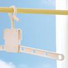 Windproof Clothes Hanger 8-Hole Portable Hanger Durable Laundry Drying Rack  Home & Travel