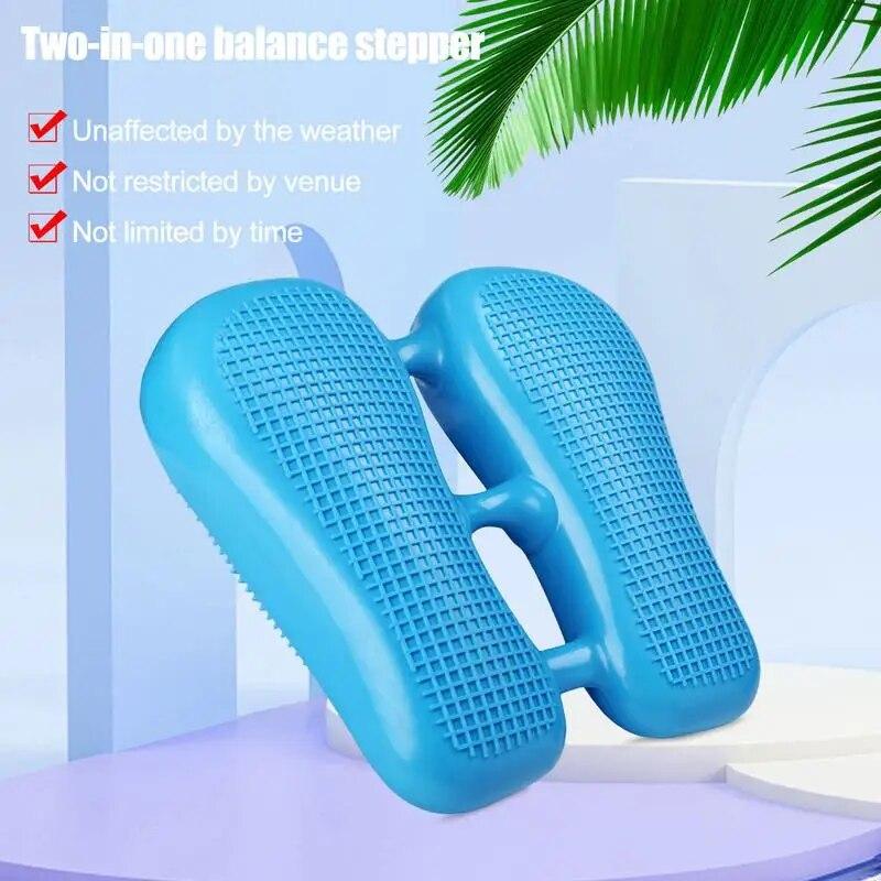 Мини-степпер для упражнений на месте, портативный складной тренажер для ног, многофункциональный домашний тренажер для похудения