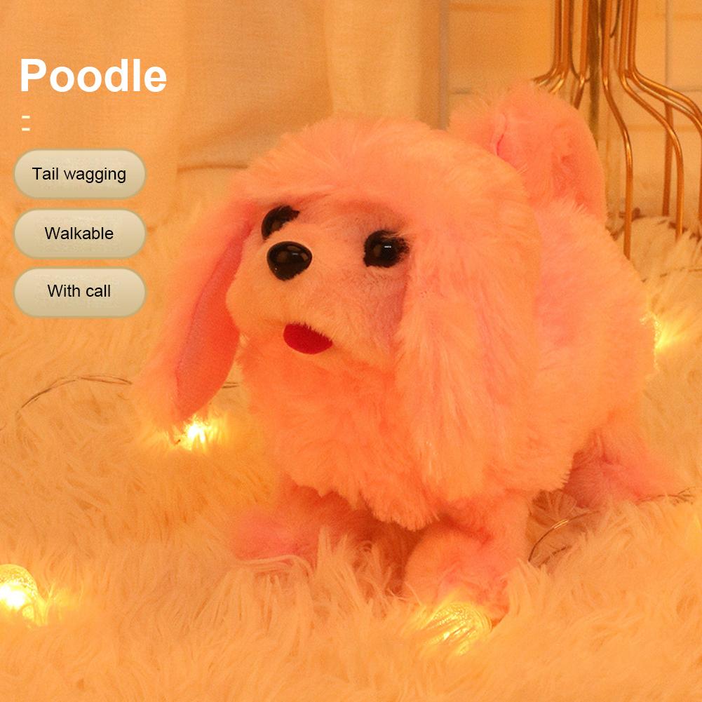 Electric Simulation Dog Plush Husky Twisting Butt Barking Wagging Tail And Shaking Butt Robot Dog Toy