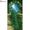 HUACAN Diamond Mosaic Animals Picture Of Rhinestone Full Drill Round DIY Embroidery Diamond Painting Peacock