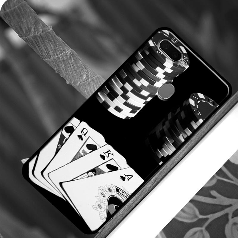 Чехол для покера в казино Лас-Вегаса для OPPO A83 A91 A93 A1K A15 A3S A54 A74 A94 A5 A9 A31 A53 A52 A72 A53S, задняя крышка