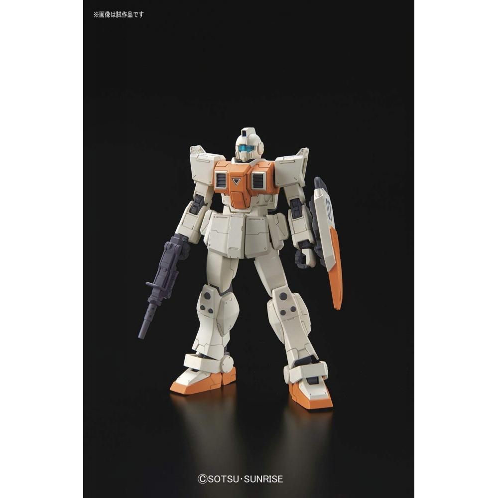 Пластиковая модель HGUC Mobile Suit Gundam 08th MS Platoon Ground Type GM 1144 с цветовой кодировкой