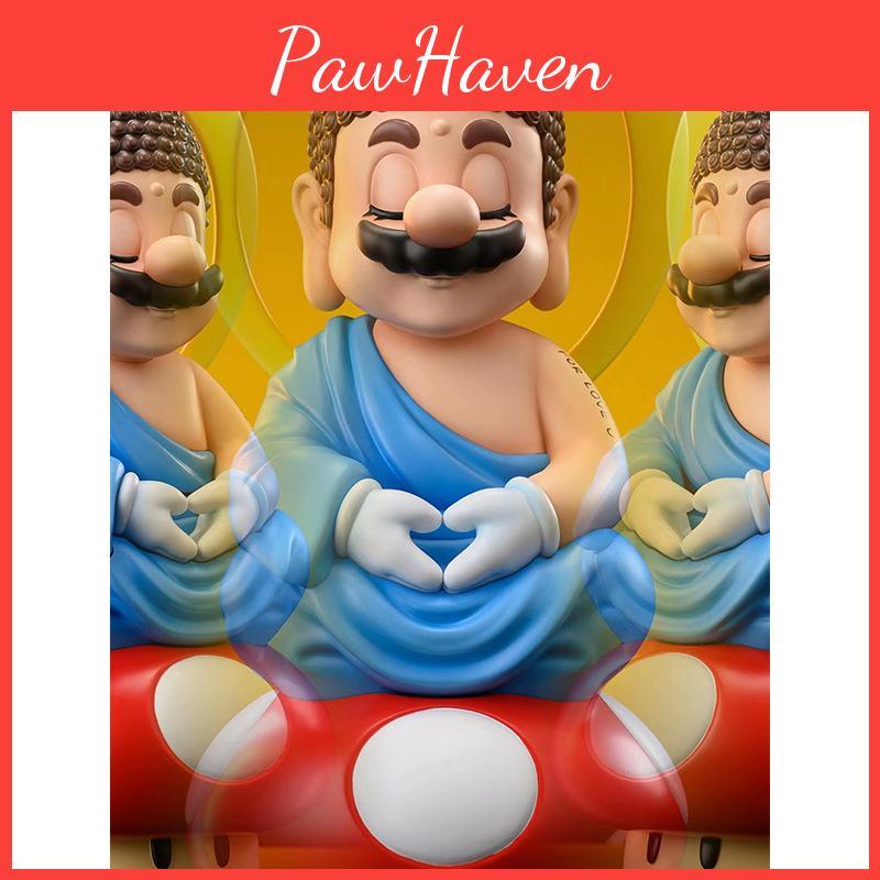 Красочная фигурка Марио Супер Марио Аниме Персонаж ПВХ Идеально подходит для настольной экспозиции