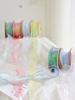 Flowers Gifts Ribbons Bouquets Cake Boxes Mesh Illusion Fish Tail Ribbons and Ribbons 4cm