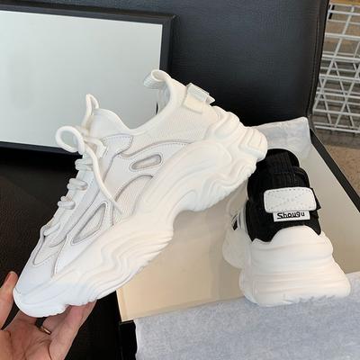 Повседневные кроссовки женские туфли на платформе спортивная обувь для увеличения роста удобная обувь для бега женская вулканизированная обувь Zapatillas Mujer