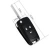 3 Buttons Remote Key Shell for Vauxhall Opel Zafira Astra Insignia Holden