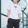 Li-Ning Gradient Logo Short Sleeve T-Shirt Men Tops White AHSQ326-1