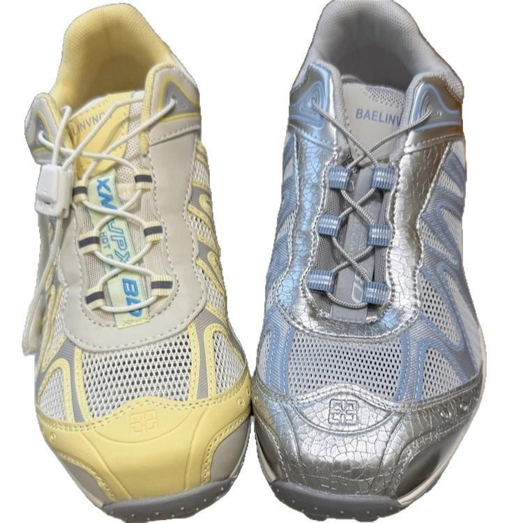 Single net hollow flat-soled Forrest Gump shoes women's summer new to versatile breathable sports and leisure shoes women's jogging shoes