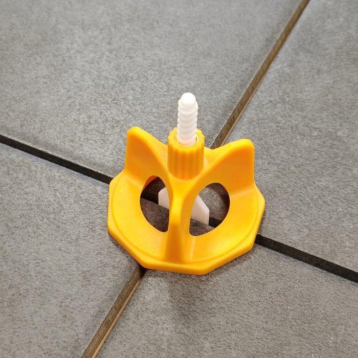 Tile Leveling System, 100 Reusable Caps, Easy Installation