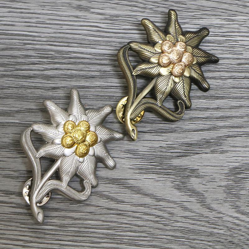 Snow Flower Accessories Medals And Badges Beautiful Design Collectible Items Perfect For Gifts Awards And Decoration