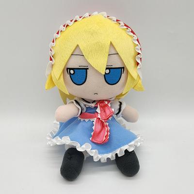 TouHou Project Fumo Алис Маргретройд Плюшевая игрушка Набитая Маскот Мягкая фигурка Сидящие куклы Милый Мультфильм Аниме Подарок для Детей Фанатов 18