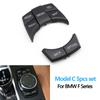 Car Central Console CIC Multi-Media Control Button Cover For BMW 1 2 3 4 5 6 7 X3 X4 X5 X6 Series F30 F31 F10 F11 F06 F25