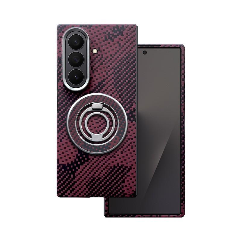Kevlar Carbon Fiber Magnetic Phone Case Galaxy Z Fold 8 7 Ultra Shockproof Protective Cover