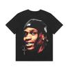 Travis Scott Portrait Printed Men Clothing Tee Shirt Homme New In Top Short Sleeve Round Neck Printing Pullover T-Shirt 50435