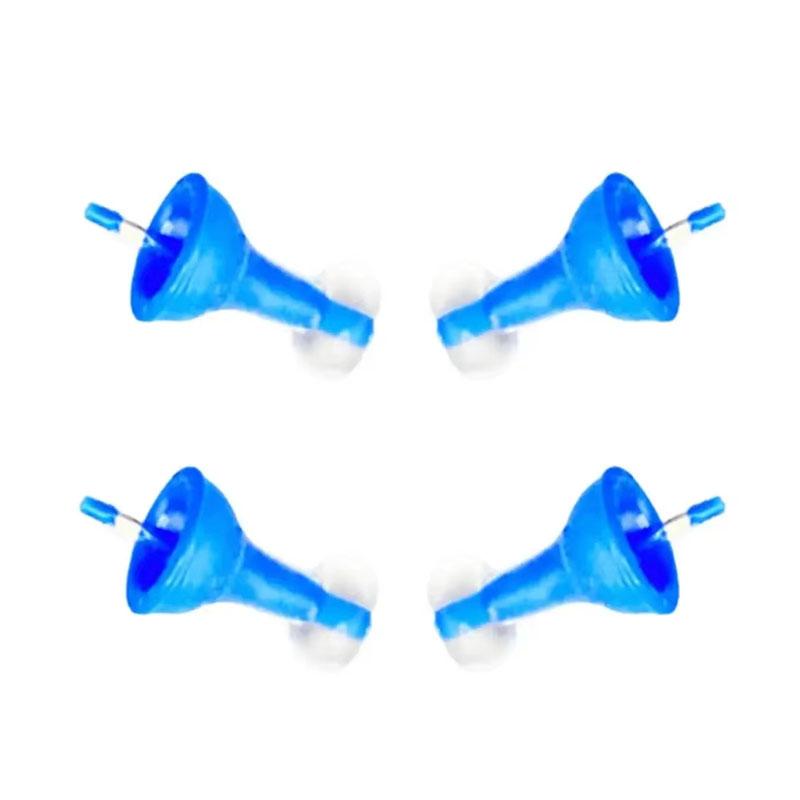 Waterproof Silicone Earplugs - Reusable Comfortable Noise-reducing Waterproof for Swimming Traveling Studying and Work