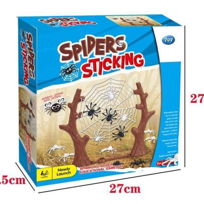 Bouncing Spider Board Game toys Party Entertainment Parent-Child Family Interaction Bouncing Hanging Desktop Game For Kids gifts