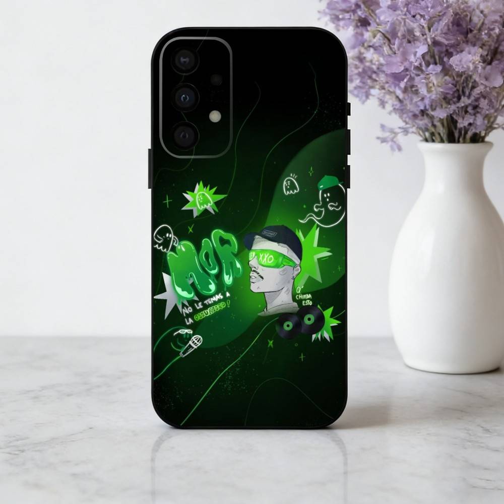 F-Feid-D F-Ferxxo S-SIXDO S-Singer Phone Case For Samsung Galaxy A73,A72,A71,A70,A53,A52,A51,Soft Silicone Black Cover